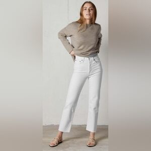 RE/DONE Stove Pipe Jeans Comfort Stretch High Rise  Size 24